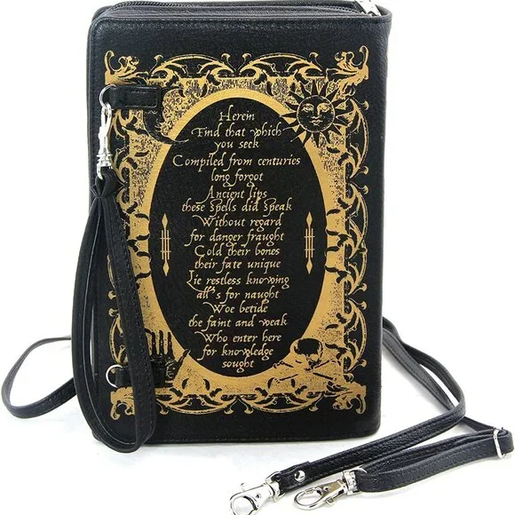 Book of Spells Crossbody Purse - Picture 4 of 7
